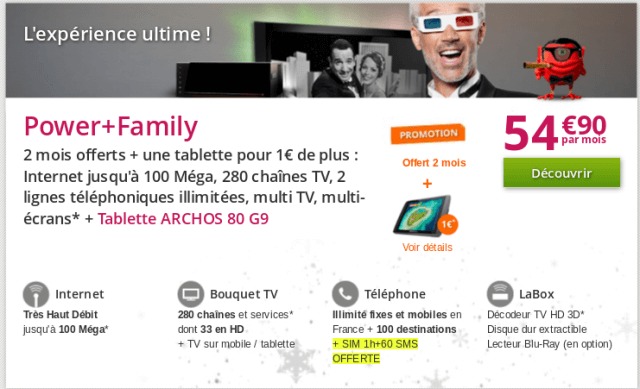 Offre Power+ Family